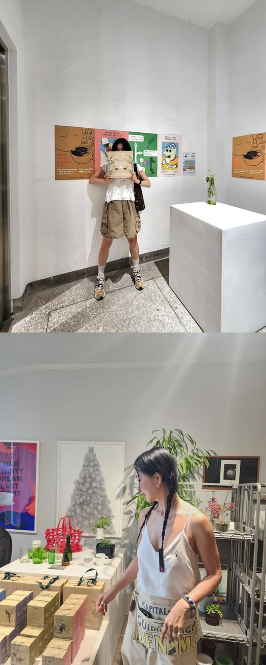 46kg Han Hyeyeon, how much weight did you lose..Slip fit  microfiber legs that won't lose out to Um Jung-hwa