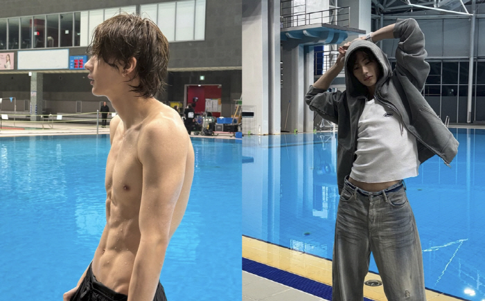 Is it Yoon Sang's Rise and Tone?Captain America's strong muscles