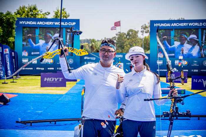 Kim Woo-jin → Lim Si-hyun, the world's strongest archery player who won two gold medals, ranked first overall despite the introduction of an 11-point system...I'll prepare more thoroughly for possible variables