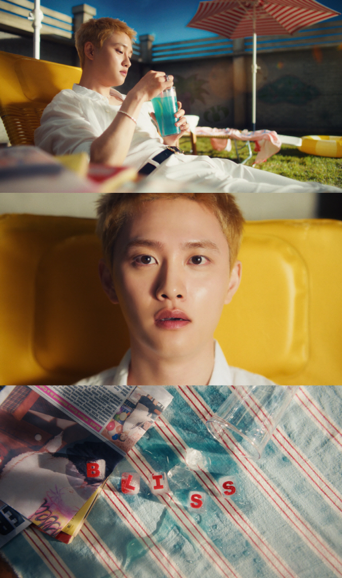 Doh Kyungsoo Unveils Bold Blonde Look Ahead of First Full Album ‘BLISS’ Release