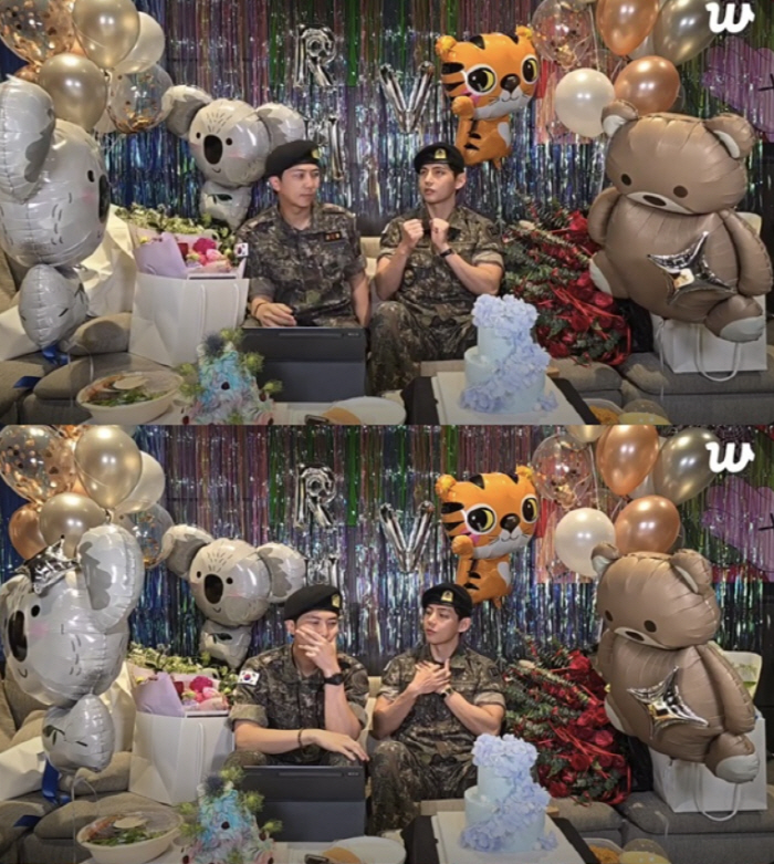 BTS RM V cried a lot during his discharge speech amid Jin's support. Full comeback plan 