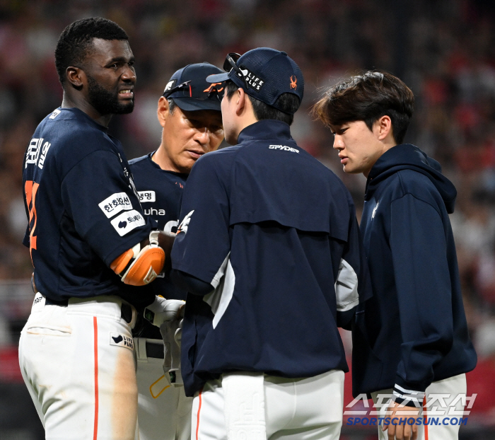 Hanwha Foreigner's Injuries Blast! It looks like a bone, but.. → I'll do it as a pinch runner. crazy fighting spirit
