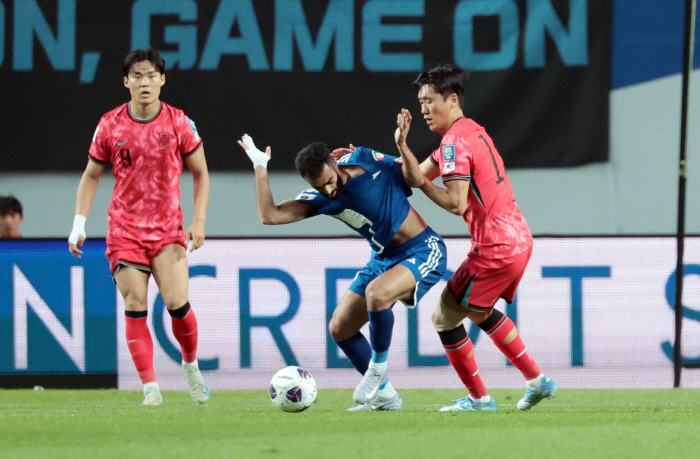 Won Doo-jae and Hong Myung-bo's midfield worries were dispelled with perfect development and defense 