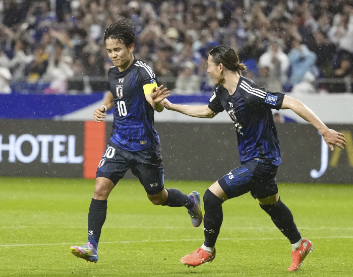 Japan was ruthless Spurred, Indonesia smashed 60...Captain Kubo 1 goal 2 assists Kamada Multi-goal Fire Show