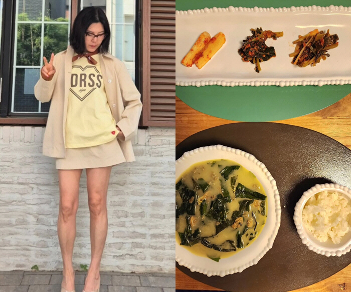 46kg Han Hye-yeon reveals her simple diet after losing 14kg..It's not a small bowl