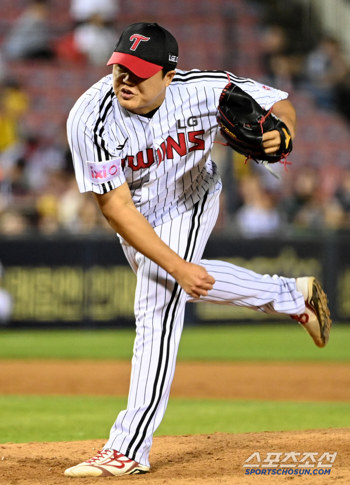 I won't lose 1st place! LG, which broke down the must-win group, shook off the chase of Hanwha and led the team Mercury 