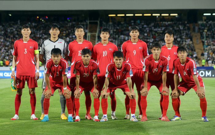 North Korea, which is in last place with three draws and seven losses and no wins, is worse than China. Finishing at the bottom of the third qualifying round