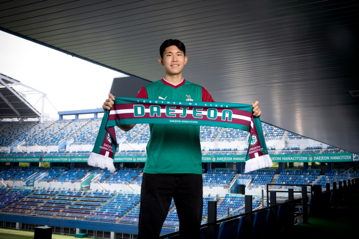  Daejeon Hana, all-weather MF Kim Bong-soo, upgraded the midfield