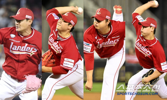 SSG, not Hanwha, is No. 1 since May? The Wailing Wall Four led a major twist