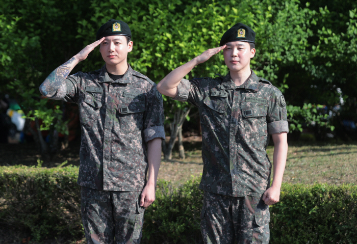 BTS Nears Full Reunion Jimin and Jungkook Discharged from Military, Suga to Follow Soon