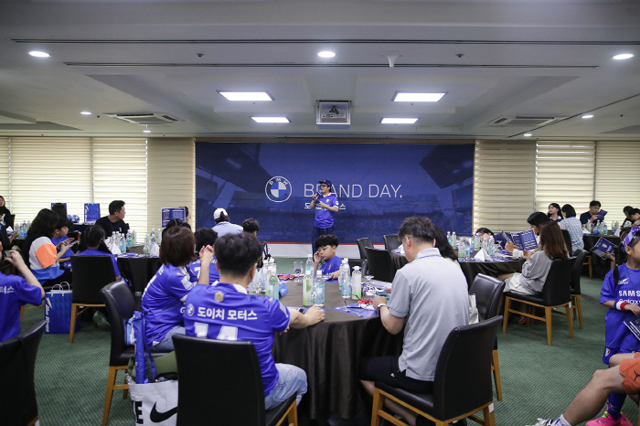 Against Suwon Incheon, K League 2 is likely to surpass 20,000 spectators for the first time...Suwon's mood is elevated with Deutsche Motors brand day
