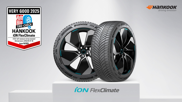 Hankook Tire tops tire test for electric vehicles in Germany's 'Auto Bild'