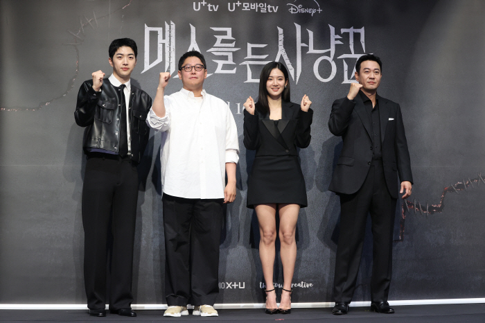  Khan recognized the 'hunter with a mesh' first...Park Joo-hyun X Park Yong-woo X Kang Hoon's psychological thriller will explode 