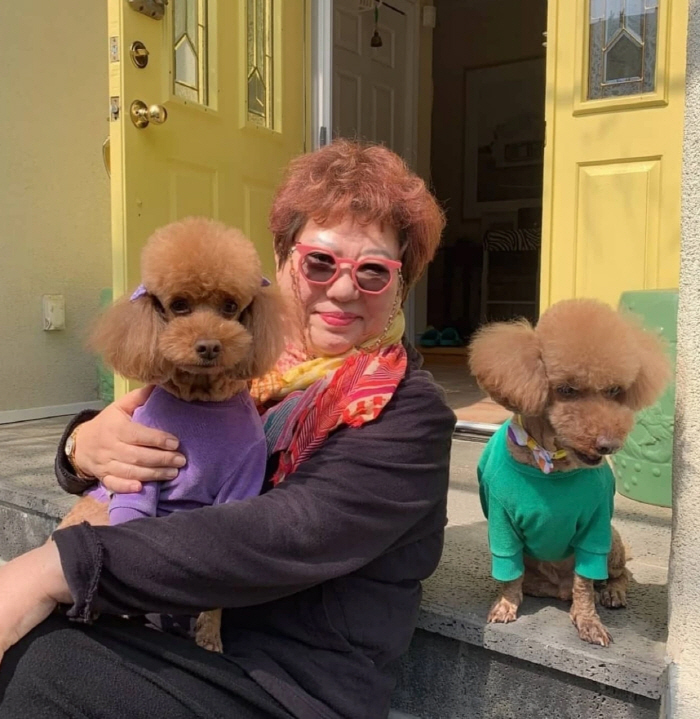 We've been together for 18 years, but now hello Yang Hee-eun and her dog fighting dementia and pancreatitis are forever separated