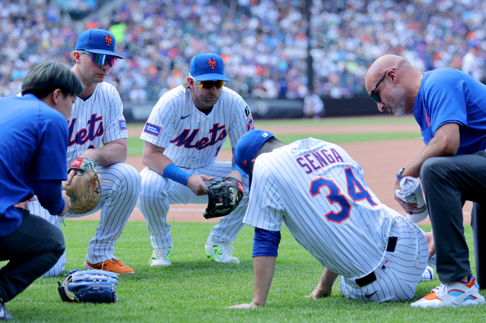Hold on to your hamstring. Argh! ERA No. 1 Mets Mays Down, Worst Of It's Season Outalonso, It's Not Your Fault