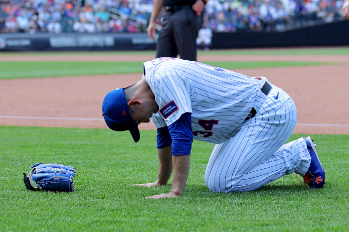 Hold on to your hamstring. Argh! ERA No. 1 Mets Mays Down, Worst Of It's Season Outalonso, It's Not Your Fault