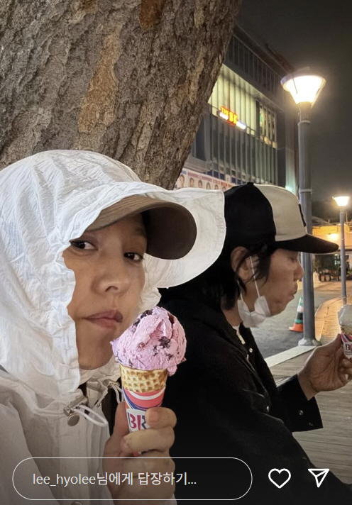 Lee Hyo-ri ♥ Lee Sang-soon, a 13-year-old couple's midnight date...sweeter than ice cream