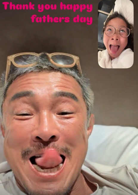 Choo Sung-hoon, daughter Choo Sa-rang and Bungeo-ppang father-daughter proof shot...This combination is the truth