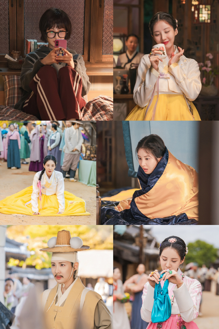 Is it Seohyun? The horn-rimmed glasses...It's changed beyond recognition (Nam Joo's first night)