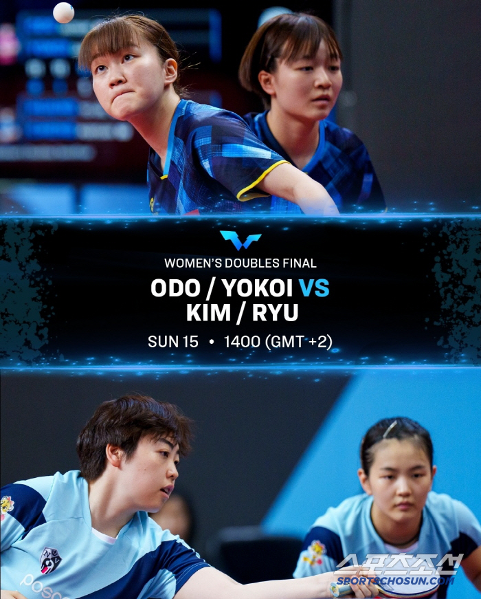 POSCO Doubles Cho Yu-na X Kim Na-young defeated Shin Sung-jo to win WTT Contender Scoffee!The second feat of the season