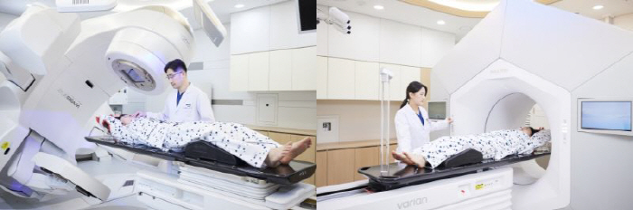 Soonchunhyang University Cheonan Hospital has surpassed 2,000 cases of radiation cancer treatment in one month after the opening of the new hospital