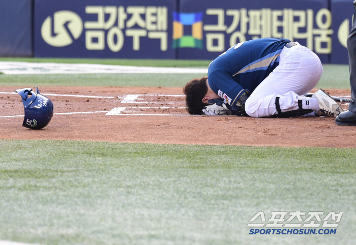 Ace's shocking headshot exit in the 2nd inning → Sudden bullpen day → No. 1 in multiple wins in the 8th place team. NC reaches 30 wins. 1.5G cars with LG and Hanwha for the second consecutive time 