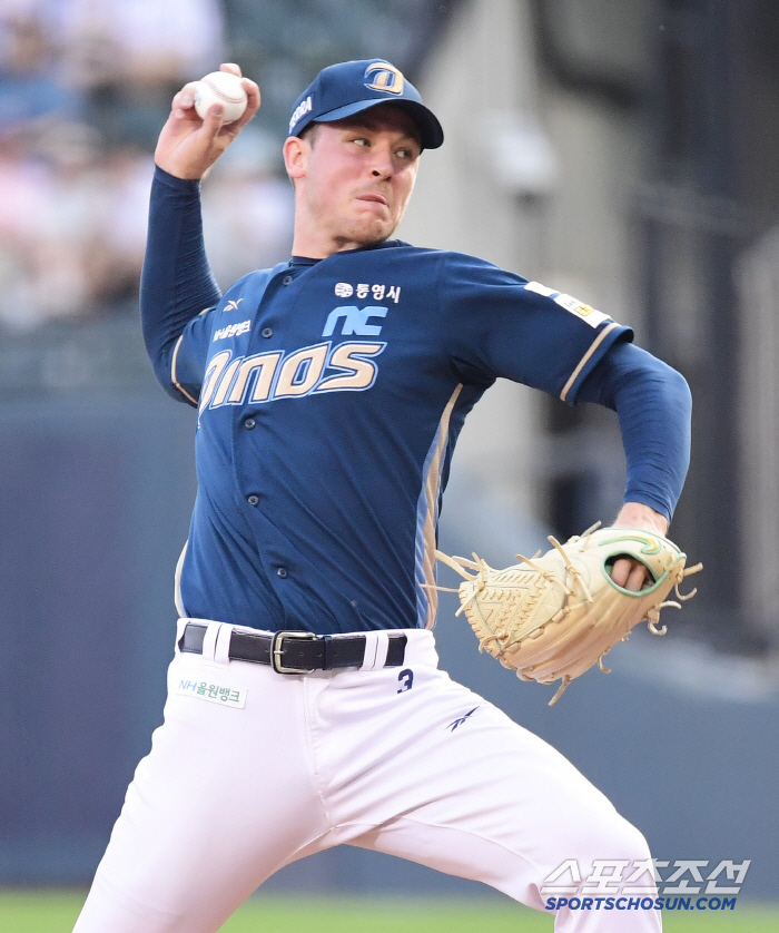 Ace's shocking headshot exit in the 2nd inning → Sudden bullpen day → No. 1 in multiple wins in the 8th place team. NC reaches 30 wins. 1.5G cars with LG and Hanwha for the second consecutive time
