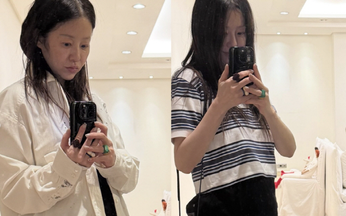 Bukkeu Ko Hyun-jung, one picture that exploded in the comments section, the hipest casual daily life among 54 years olds