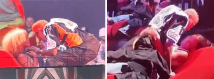 Controversy over dance associated with sexual intercourse during a performance by a famous singer, disgusting...He beat the producer with a bottle