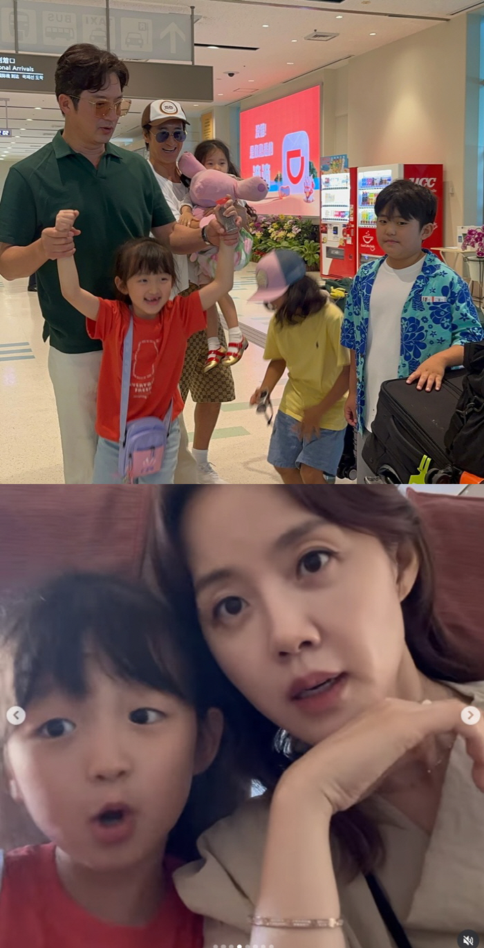 Lee Ha-jung's legs are shaking to take care of her body in Okinawa
