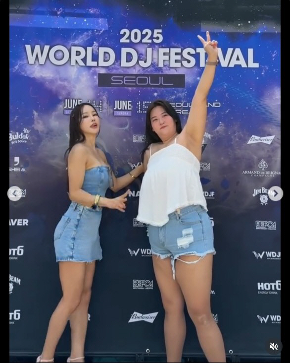 Mina's sister-in-law Suzy, 150→78kg, sleeveless and hot pants...an explosion of club sensitivity