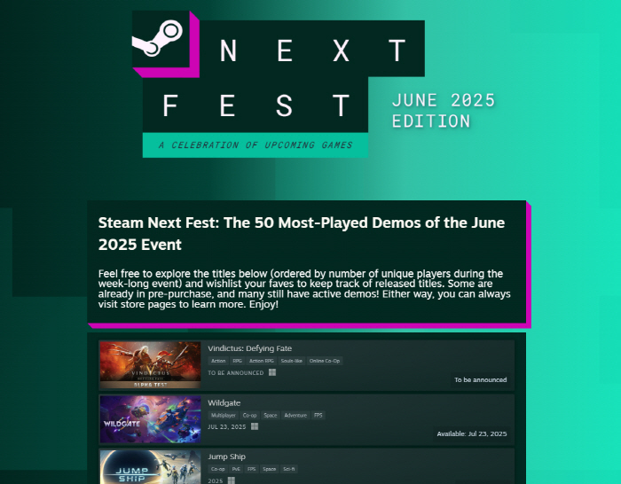 Nexon's Vindictus Defining Fate Named Most Played Game In June's Popular Demo