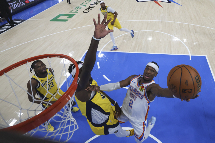 Oklahoma, SGA, J-Dub One Two Punch. Indiana Halliburton four poor points. Game 5 overpowered 120-108