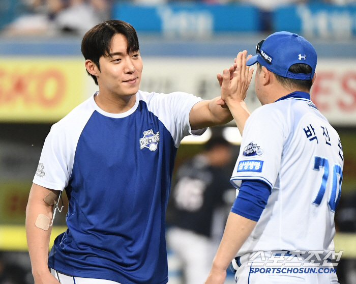Samsung coach Park Jin-man, who won a great victory, is also a reliable ace