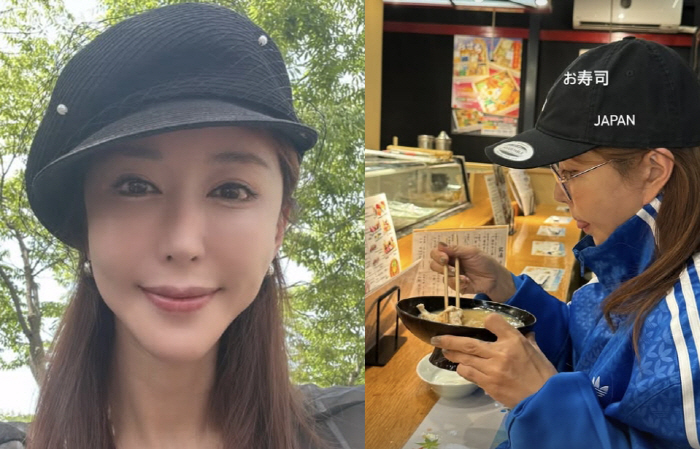 S.E.S. Shoo, who quit gambling, said he succeeded in his business, but he ate with his face covered with a hat bound for Japan