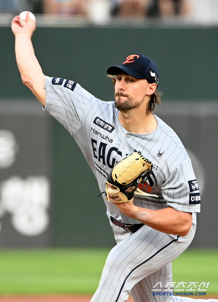 This is the overwhelming power of the No. 1 team Weiss Eight Inning Apsal An Chi-hong Final Three Runs Crazy Hanwha Beat Lotte and Breakdown Five consecutive wins 