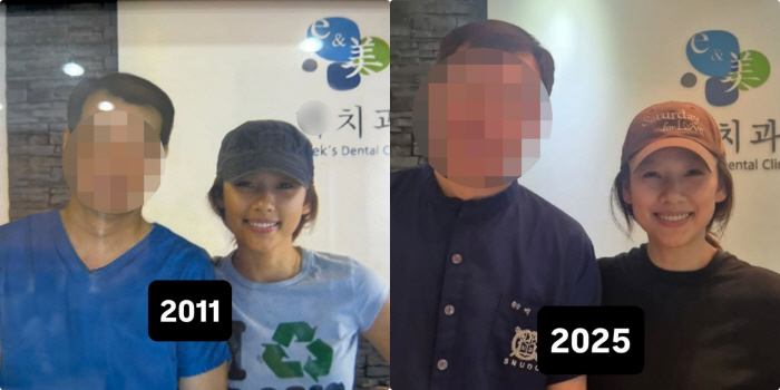 '46-year-old' Lee Hyo-ri is confident in the comparison shot from 14 years ago...I'm not behind 31-year-old Lee Hyori
