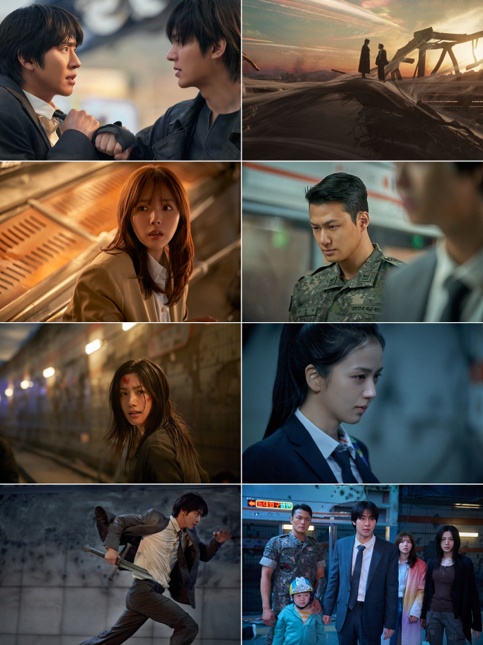 Ahn Hyo-seop, the reader of Kim, → Jisoo with a gun..Even the visuals of the entire book are overwhelming