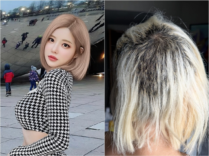 DJ Soda Shocked Hair Loss...I bleached my hair and left it for a long time, and it melted from the roots