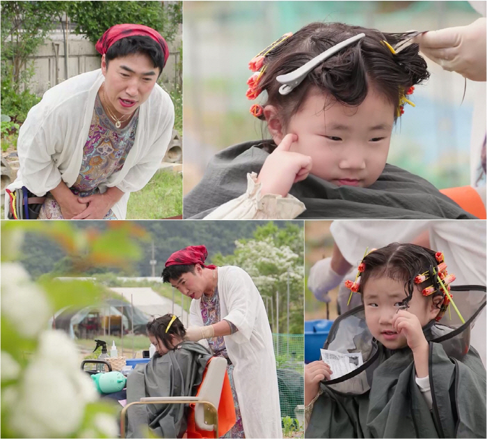 Jang Dong-min even got a perm himself for his 35-month-old daughter? ...♥ You're a famous daughter (Sudol)