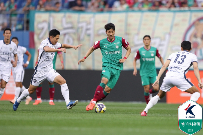 Joo Min-gyu, Kim Kyung-joon hits the goal post  Lee Soon-min leaves Daejeon, Kim Chun, 00 Moo 