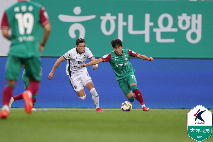 Joo Min-gyu, Kim Kyung-joon hits the goal post  Lee Soon-min leaves Daejeon, Kim Chun, 00 Moo 