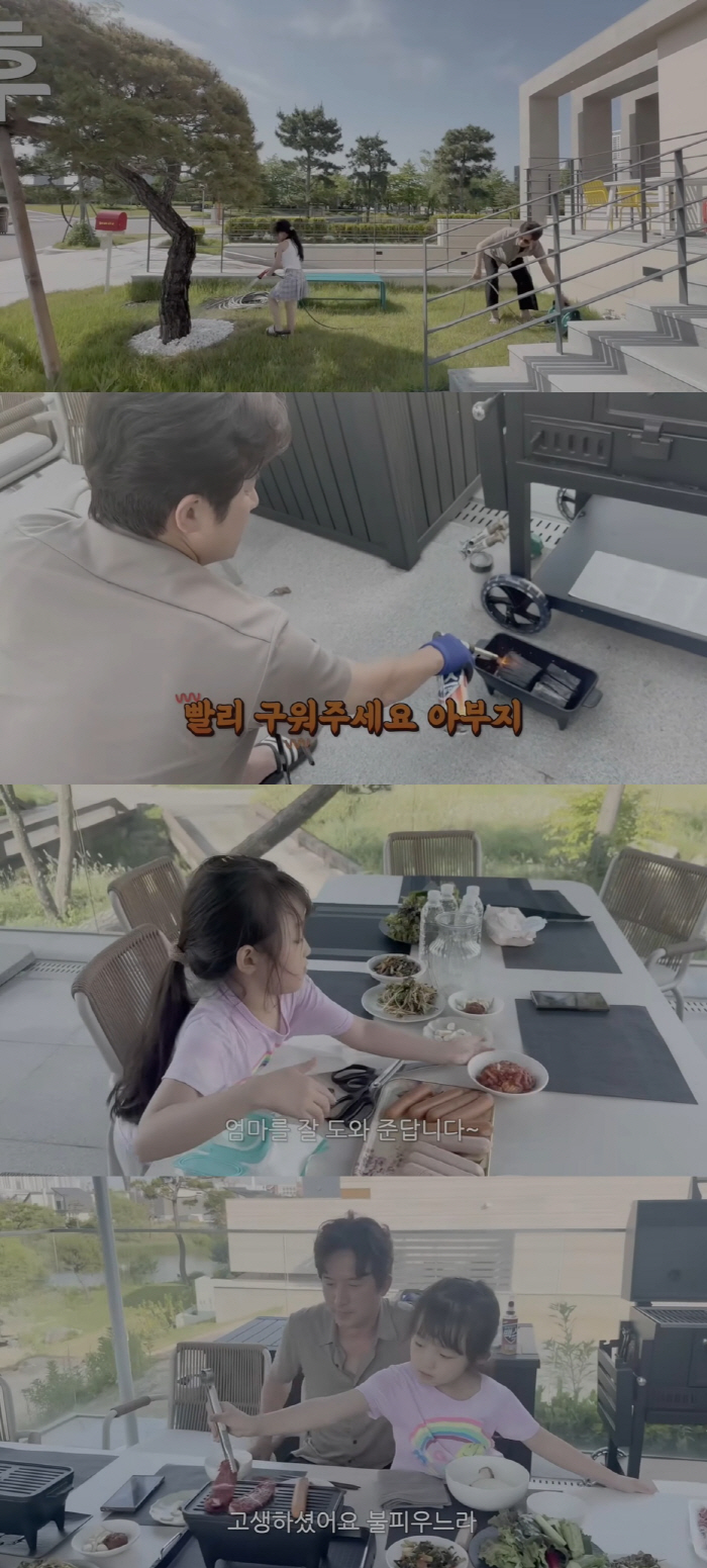 Jung Joon-ho ♥ Lee Ha-jung, 10 billion second house beef party golf course view is more delicious