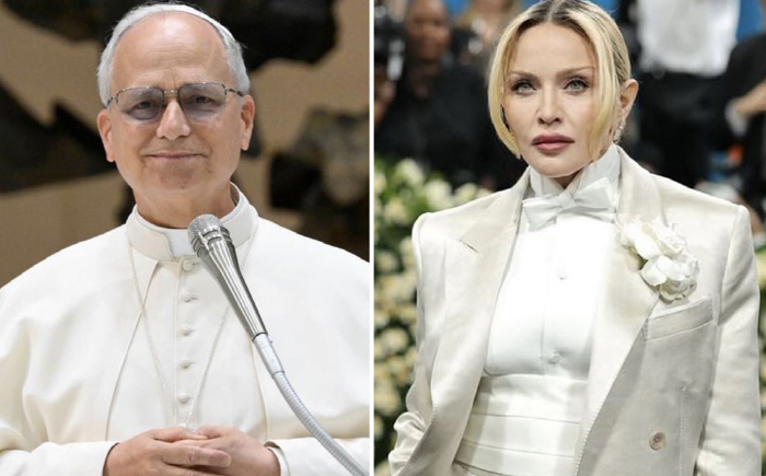 Pope Leo XIV, are Madonna and Angelina Jolie related?What kind of relationship do you have