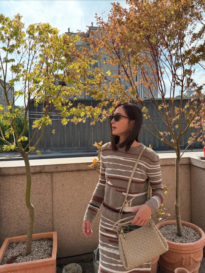  Lee Minjung who became a free lady? ♥ Healing time on the terrace alone without Lee Byung-hun