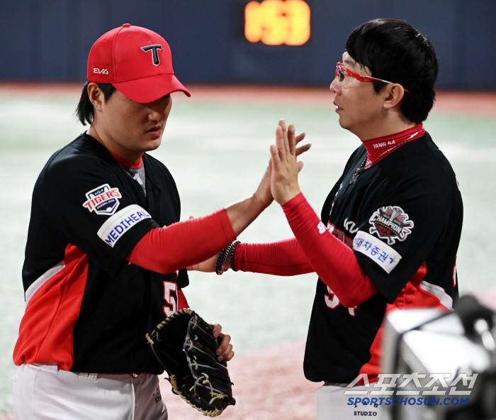 The club's first history → 19 pitches in 2 innings perfect...KIA's No. 1 was impossible without Lee's dedication