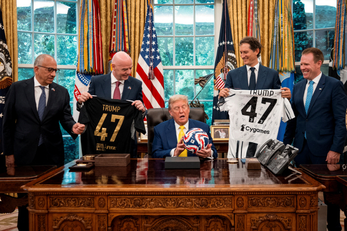 He followed Trump around and ended up... Club World Cup Cut Racism Campaign, Why?