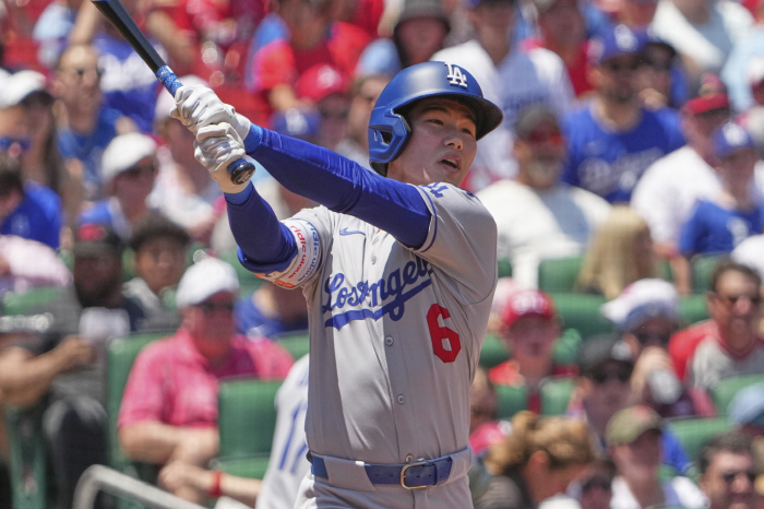 It's up to you, Hye-sung Kim, a rookie candidate whom Hye-sung MLB is paying attention to, will start in four games. Los Angeles Dodgers lead Los Angeles Dodgers to 5th consecutive win