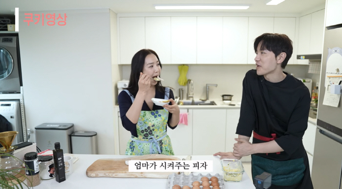 Kim Jung-geun ♥ Lee Ji-ae hasn't cooked for 14 years, and all I can do for my daughter when she's pregnant is pizza delivery
