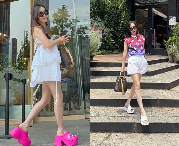 63-year-old Park Jun-geum has to be a size 44 for the rest of her life, but she can't eat a handful of meals (Park Jun-geum)